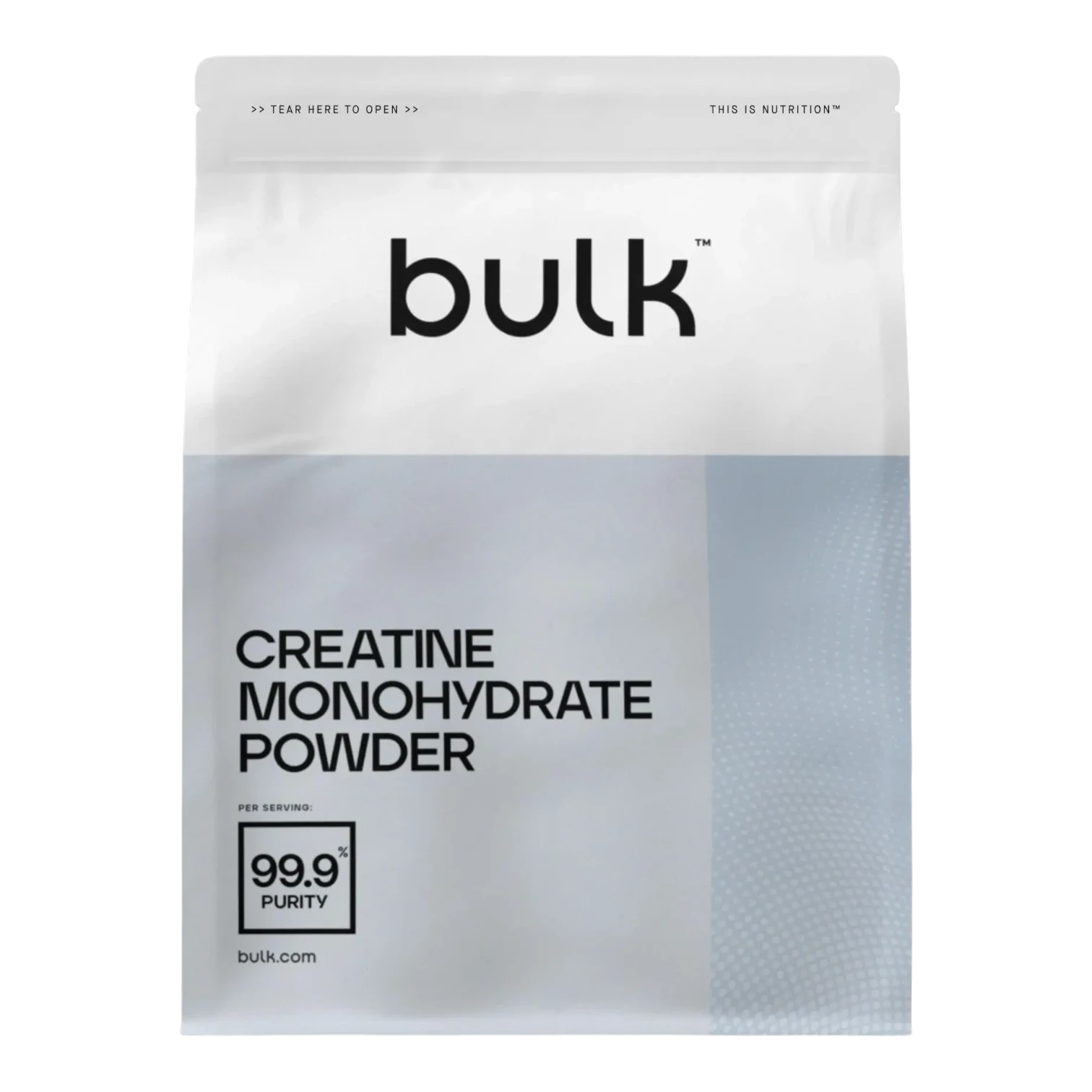 Créatine monohydrate Bulk 99,9 %, sachet