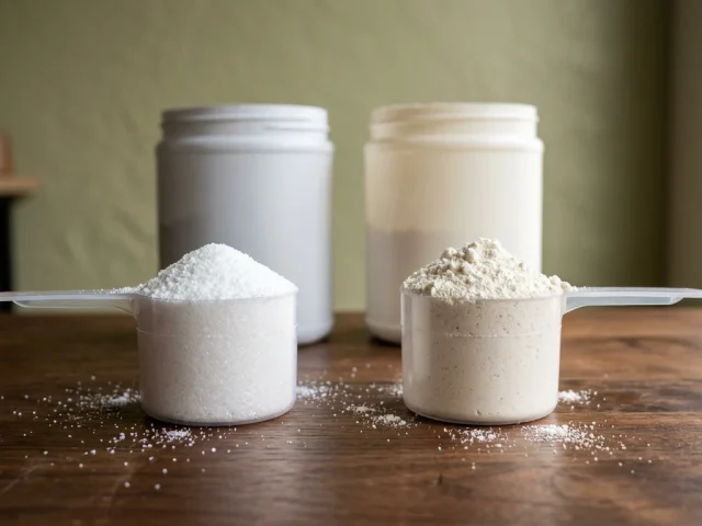 Comparaison entre EAA et BCAA, deux complements d acides amines en poudre