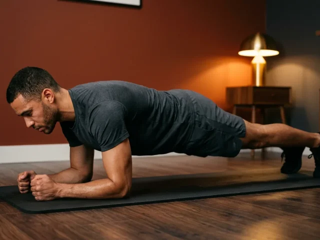 exercices de renforcement musculaire pour debutant : planche et gainage