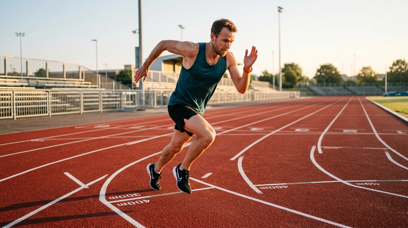 Entraînement fractionné en course à pied