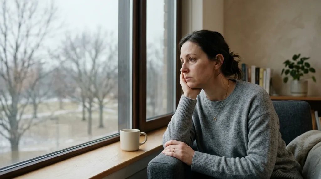 manque de vitamine D : personne fatiguée en hiver