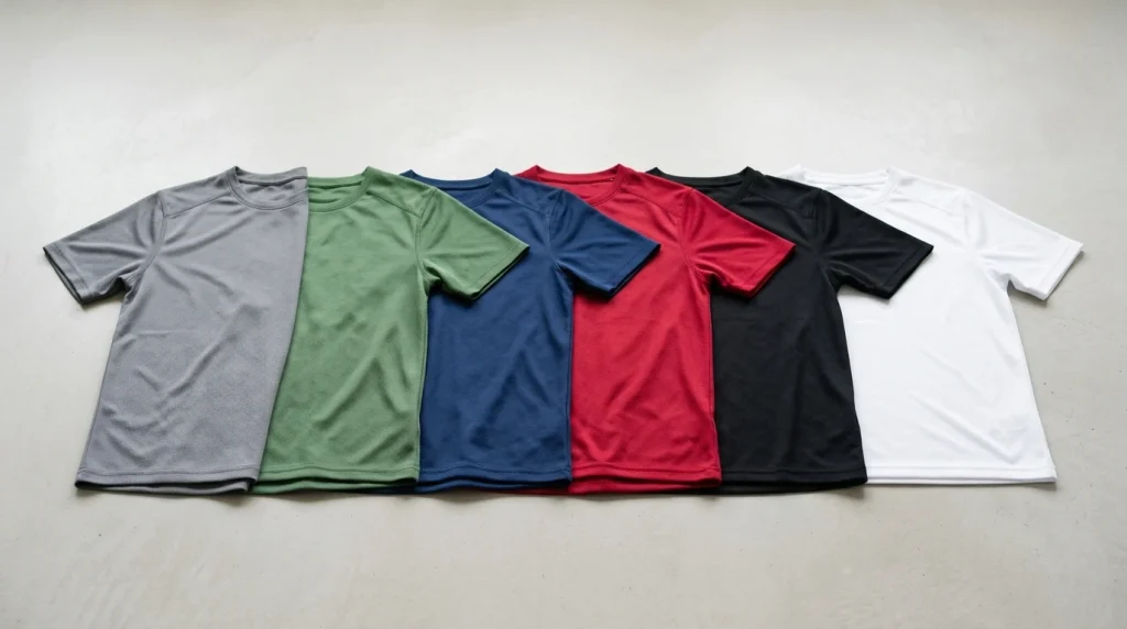 Selection de t-shirts de running techniques (comparatif 2026)