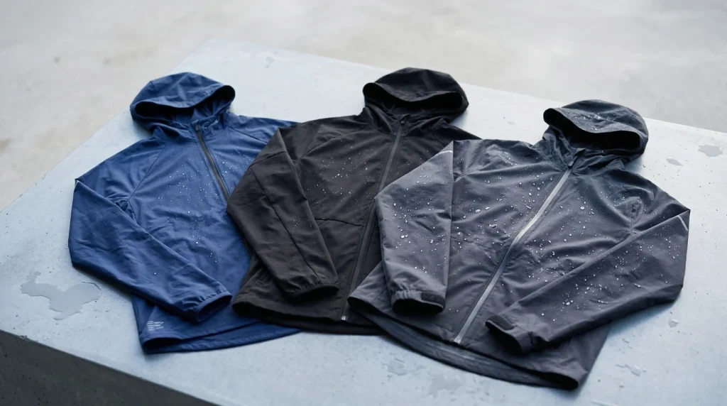Selection de vestes et coupe-vents de running (comparatif 2026)