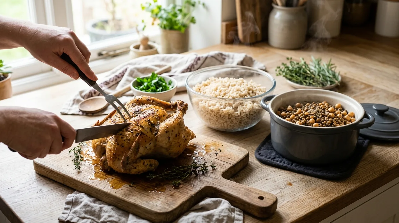 préparation batch cooking du dimanche pour la semaine