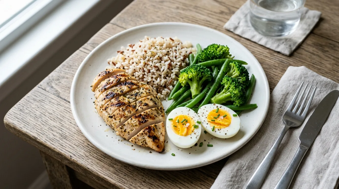 exemple de repas riche en protéines pour la prise de masse musculaire