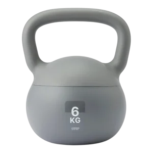 Kettlebell Domyos Home 6 kg vinyle gris