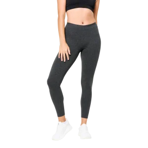 Legging de fitness coton Domyos gris chine