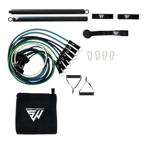 Kit d'élastiques SmartWorkout Élite avec barre