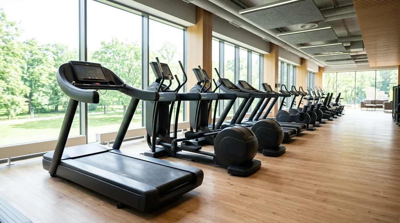 cardio salle de sport tapis de course vélo elliptique