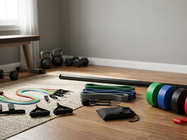 Élastiques de musculation : kits à poignées et bandes de résistance