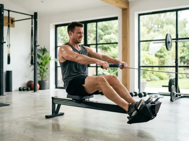 rameur cardio perte de poids seance home fitness