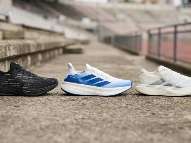 Sélection de chaussures de running adidas : Supernova Rise, Ultraboost et Adizero Evo SL