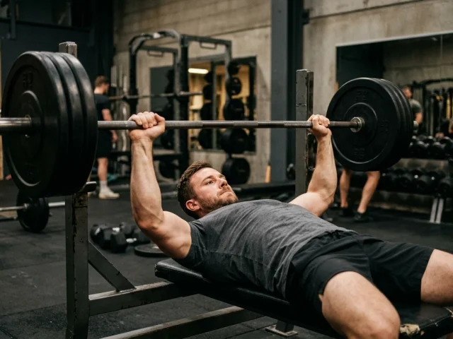 exercice pectoraux musculation développé couché en salle