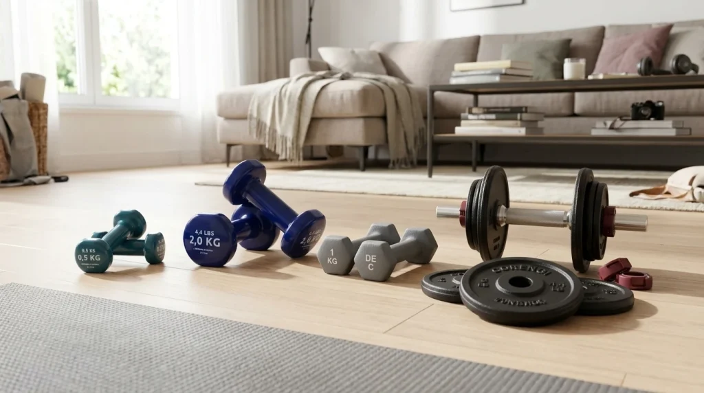Halteres legers pour femme : choisir le bon poids