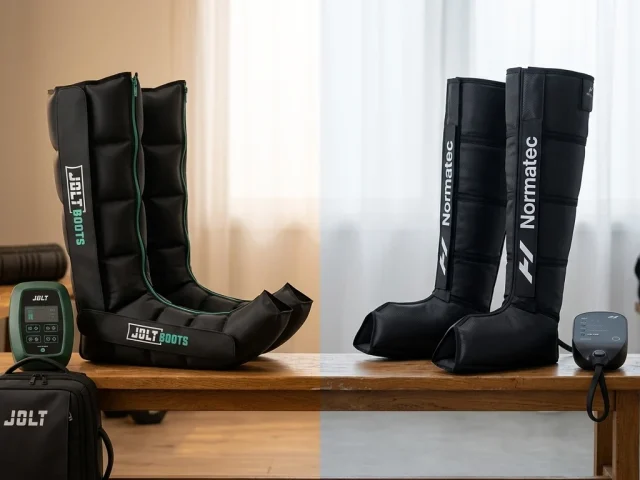 JOLT Boots et Hyperice Normatec 3, comparatif bottes de pressothérapie