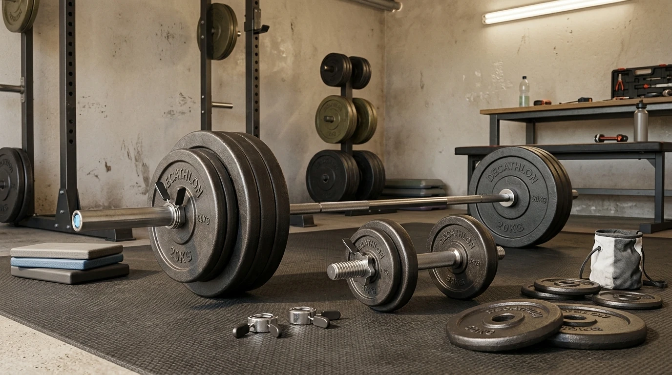 Notre avis sur le kit haltères et barre Corength 93 kg