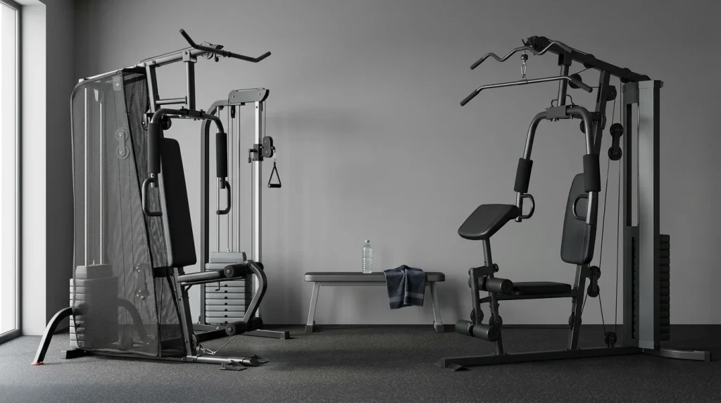 Comparatif de machines de musculation a charge guidee