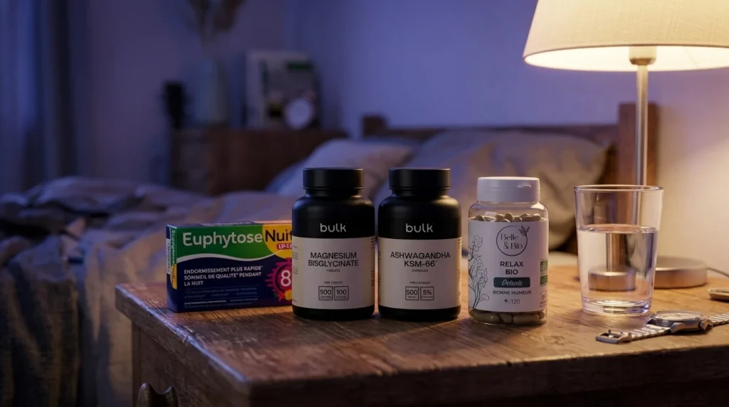 Sélection de compléments alimentaires pour le sommeil