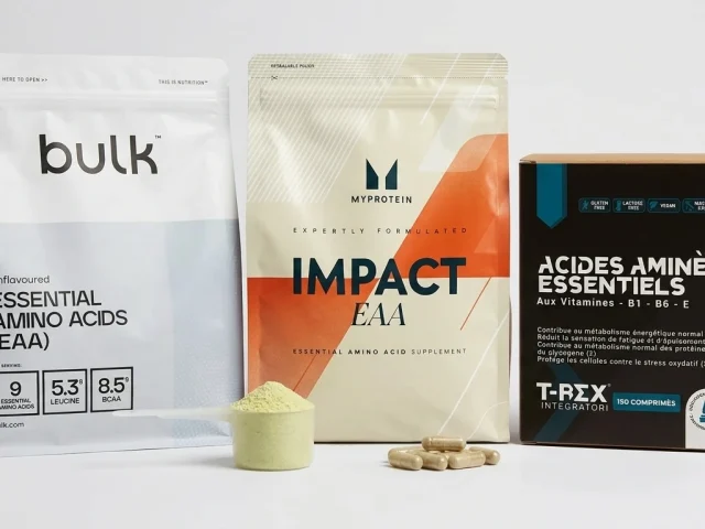 Guide d'achat EAA : acides aminés essentiels en poudre et en comprimés