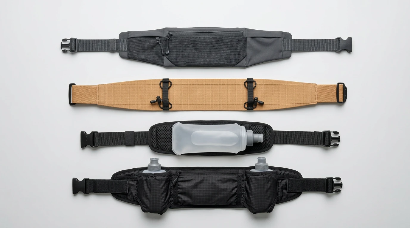 Ceintures de running porte-bidons