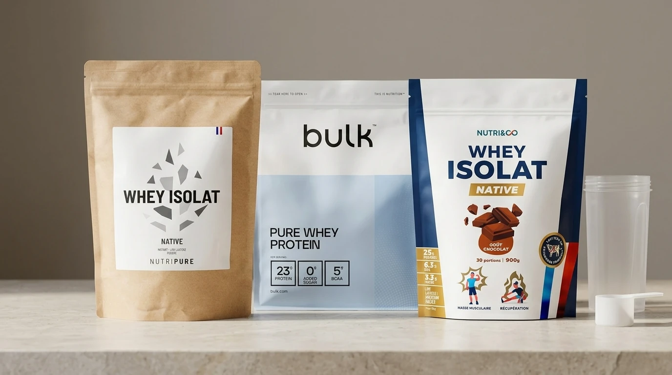 Comparatif des protéines en poudre