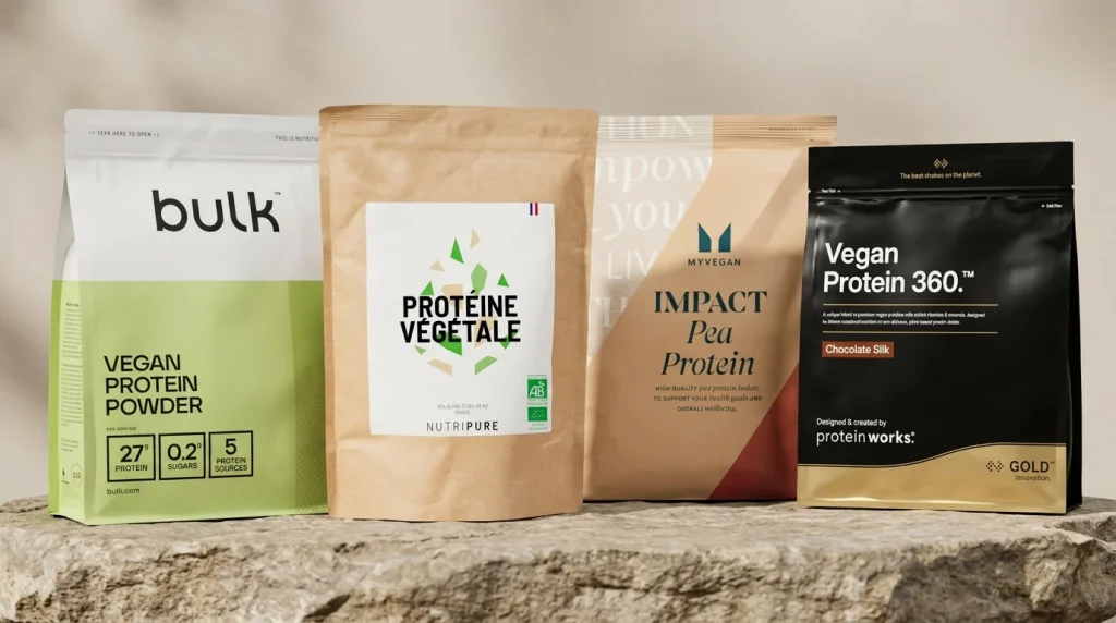 Comparatif des meilleures proteines vegan en poudre