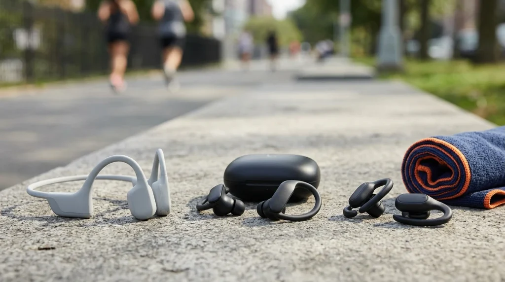 Comparatif d'Ã©couteurs running sans fil : conduction osseuse, open-ear et intra Ã  crochet