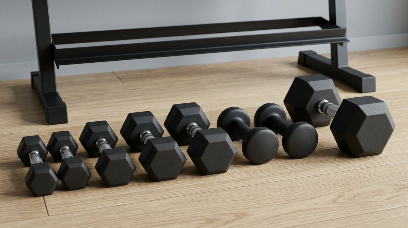 Les meilleurs haltères de musculation, du fitness léger à la charge lourde