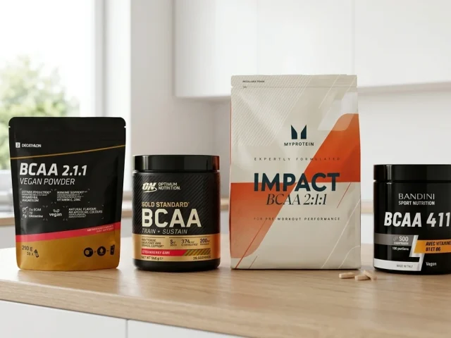 BCAA pas chers compares : Decathlon, Optimum Nutrition, Myprotein et Bandini