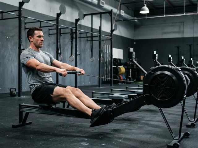 musculation au rameur : muscles travaillés et position correcte de tirage