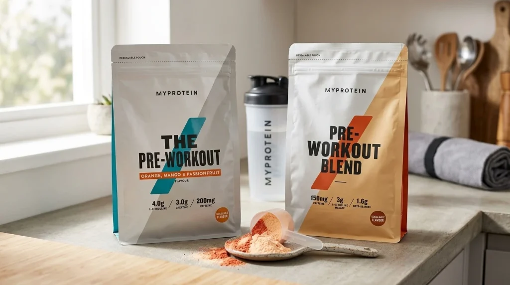 Pré-workout Myprotein THE Pre-Workout et Mélange