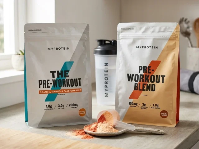 Pré-workout Myprotein THE Pre-Workout et Mélange
