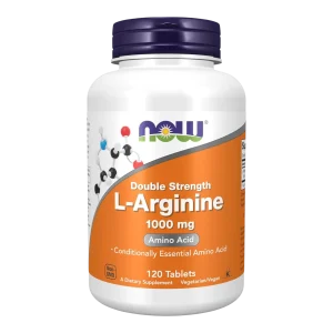 Double Strength L-Arginine 1000 mg Now Foods, comprimés