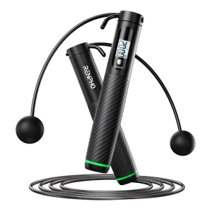 Corde à sauter connectée RENPHO avec écran et mode sans fil