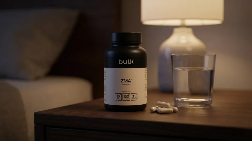 Gélules ZMA Bulk, complément zinc magnésium B6