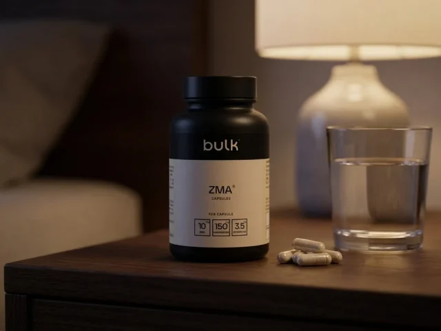 Gélules ZMA Bulk, complément zinc magnésium B6