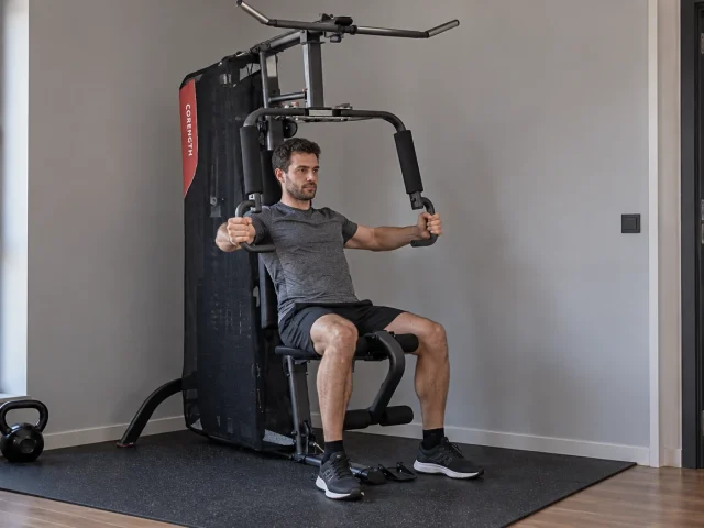 Corength Home Gym 900, machine de musculation à charge guidée Decathlon