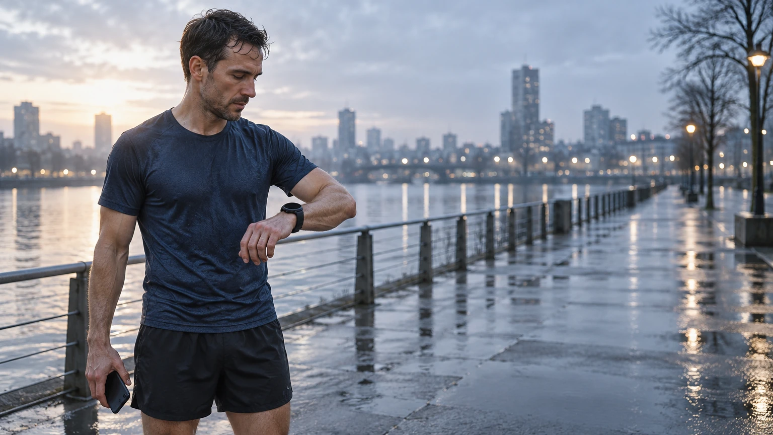 Synchronisation d'une montre GPS de running avec un smartphone après une séance