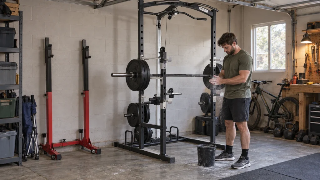 Huit racks de musculation pour la maison, du squat stand à la cage complète