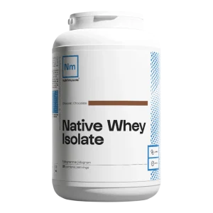 Nutrimuscle Isolat de Whey Native, pot chocolat