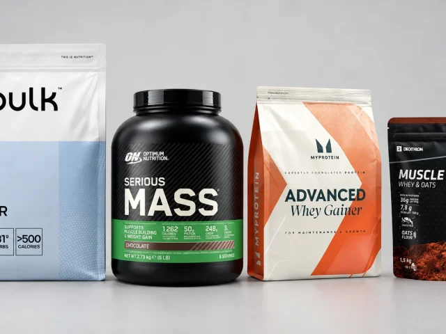 Les quatre gainers retenus pour un profil ectomorphe