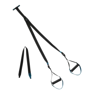 Sangles de suspension Corength, noires et bleues