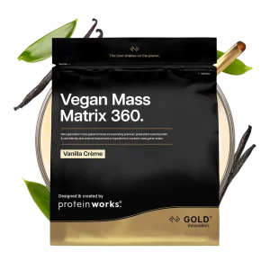 Protein Works Vegan Mass Matrix 360 Gold, gainer vegan