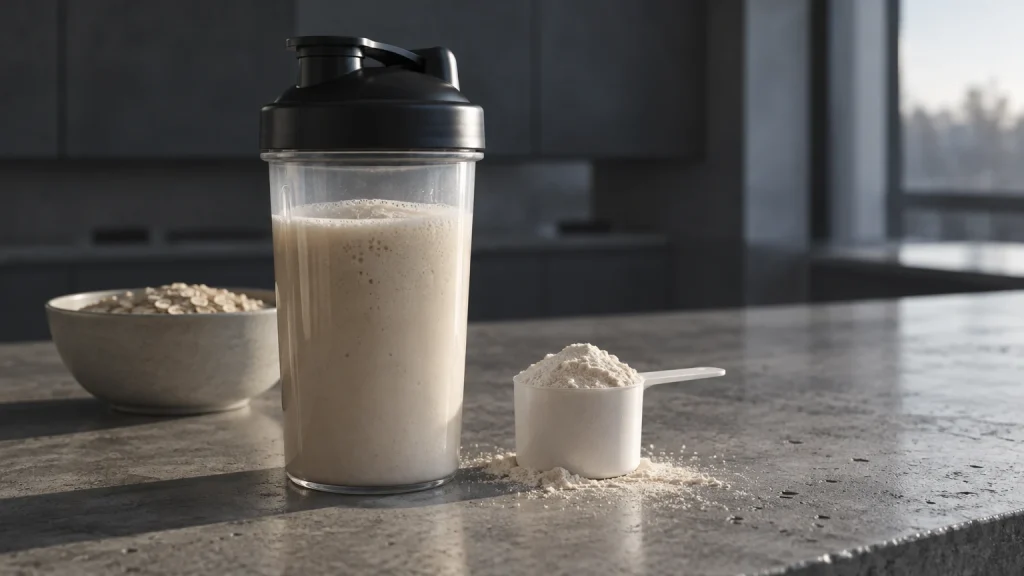 Préparer un shaker de whey au petit matin : le créneau du réveil